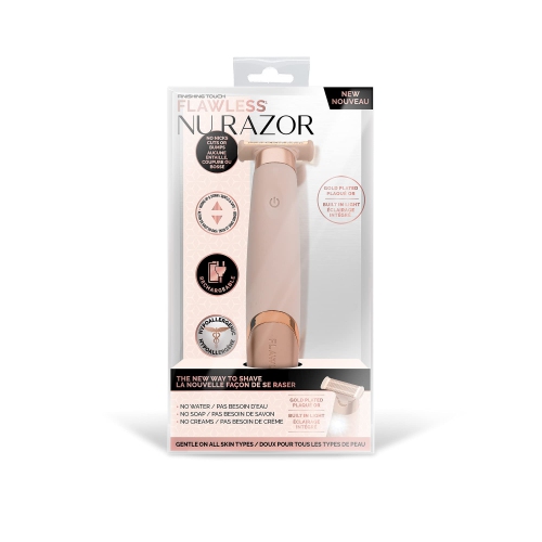 FINISHING TOUCH  - Flawless Nu Razor Plated In Gold great razor