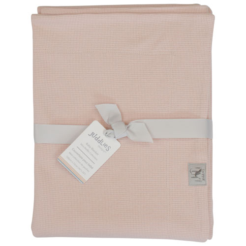 Mini couverture gaufrÃ©e de Juddlies - Rose