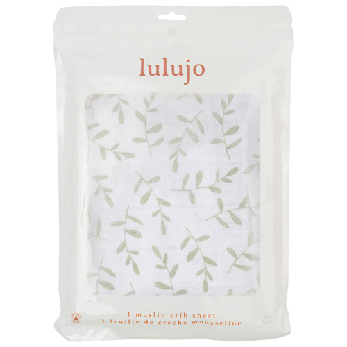 Drap-housse Boho de Lulujo - Lit de bÃ©bÃ© - Verdure