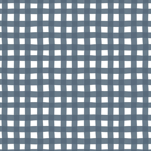 Drap-housse Boho de Lulujo - Lit de bÃ©bÃ© - Guingan bleu marine