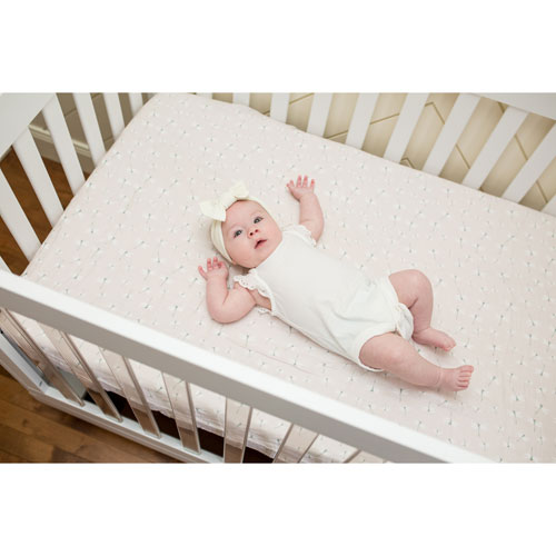 Lulujo Boho Fitted Sheet - Crib - Dragonfly