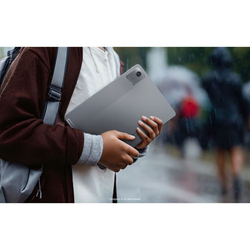 Tablette Tab M11 11 po 128 Go Android 13 de Lenovo à processeur octocoeur MediaTek Helio G88 - Gris