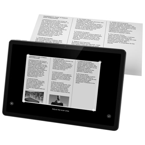 Tablette Tab M11 11 po 128 Go Android 13 de Lenovo à processeur octocoeur MediaTek Helio G88 - Gris