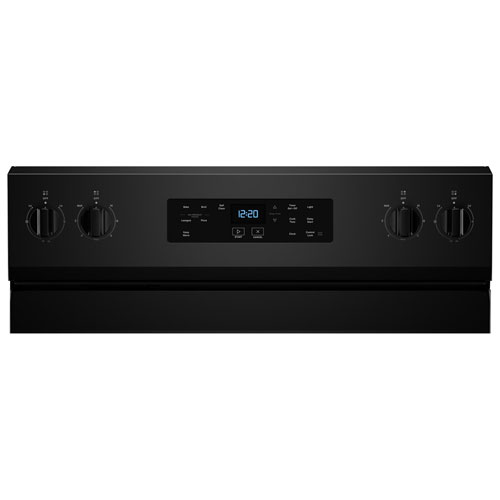 Whirlpool 3 Series 30" 5.3 Cu. Ft. Self-Clean 4-Element Freestanding Electric Range - Black
