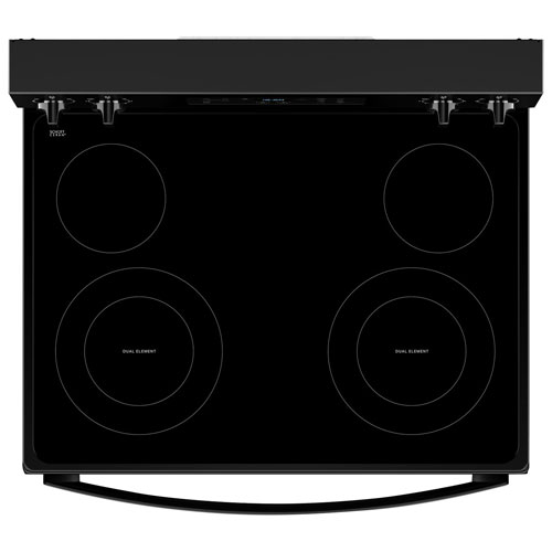 Whirlpool 3 Series 30" 5.3 Cu. Ft. Self-Clean 4-Element Freestanding Electric Range - Black