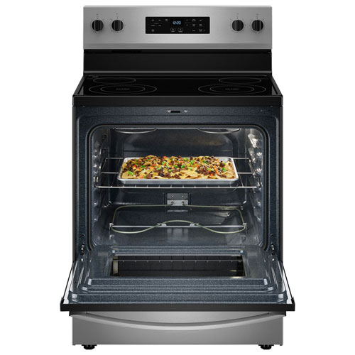 Whirlpool 3 Series 30" 5.3 Cu. Ft. Self-Clean 4-Element Freestanding Electric Range - SS