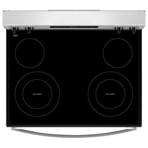 Whirlpool 3 Series 30" 5.3 Cu. Ft. Self-Clean 4-Element Freestanding Electric Range - SS