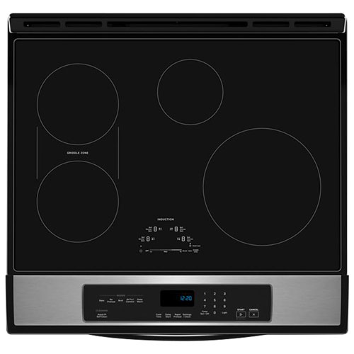Whirlpool 30" 6.4 Cu. Ft. True Convection Freestanding Induction Air Fry Range - SS