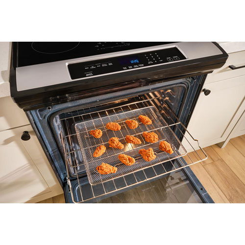 Whirlpool 30" 6.4 Cu. Ft. True Convection Freestanding Induction Air Fry Range - SS