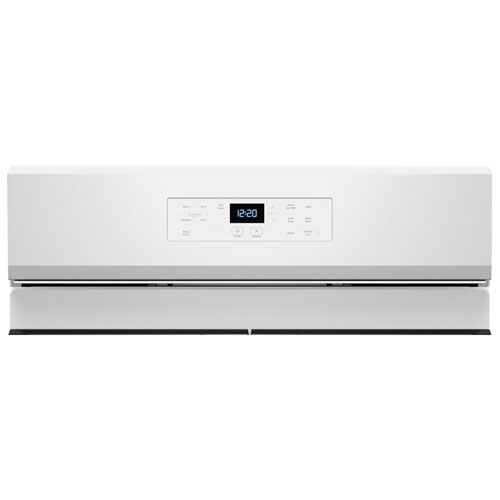 Cuisinière au gaz autonome avec four autonettoyant 5,3 pi³ 30 po série 3 de Whirlpool - Blanc