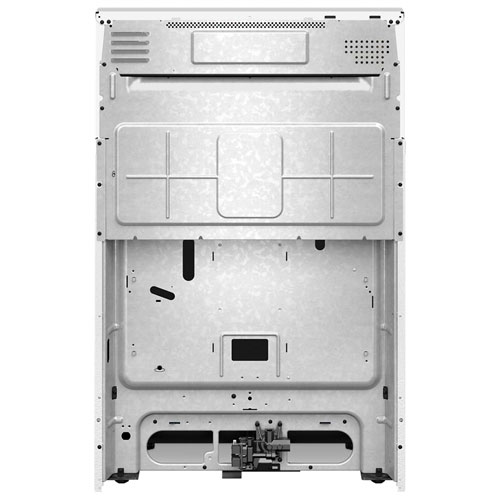 Cuisinière au gaz autonome avec four autonettoyant 5,3 pi³ 30 po série 3 de Whirlpool - Blanc