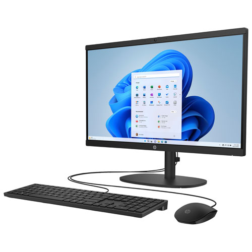 HP 22" All-in-One PC (Intel N200/128GB SSD/8GB RAM/Windows 11) - Only at Best Buy