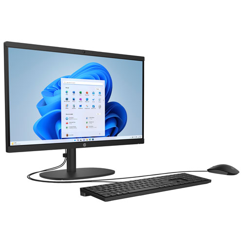 HP 22" All-in-One PC (Intel N200/128GB SSD/8GB RAM/Windows 11) - Only at Best Buy