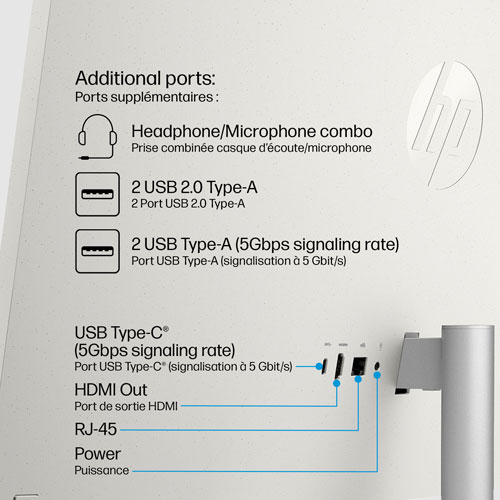 Ordinateur tout-en-un de 27 po de HP - Exclusivité Best Buy