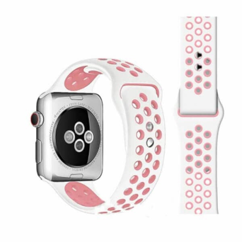 Bracelets sport compatibles avec le bracelet Apple Watch 38&nbsp;mm pour femmes 41&nbsp;mm de 40&nbsp;mm, bracelets de rechange respirables en
