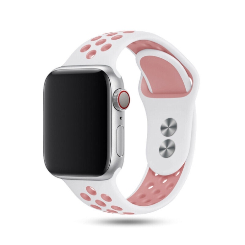 Bracelets sport compatibles avec le bracelet Apple Watch 38&nbsp;mm pour femmes 41&nbsp;mm de 40&nbsp;mm, bracelets de rechange respirables en