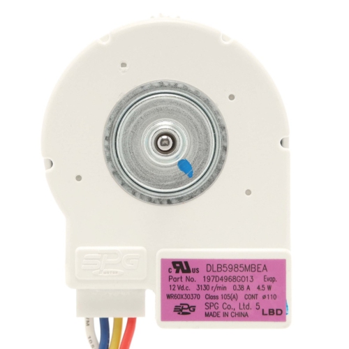 WR01F04639 moteur de ventilateur d'évaporateur de réfrigérateur de GE