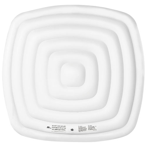 Mspa Square Inflatable Bladder for 4Person Spa Tubs White Best Buy