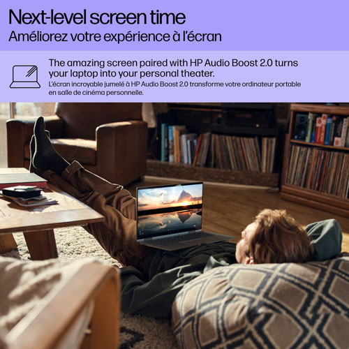 Portable à écran tactile 2-en-1 Envy x360 de 15,6 po de HP - Argenté minéral