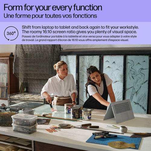 HP Envy x360 16" Touchscreen 2-in-1 Laptop - Meteor Silver