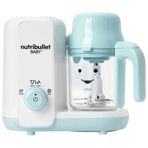 Nutribullet Baby Steam & Blend Baby Food Maker - Matte White/Blue