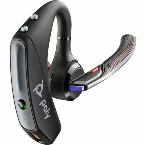 HPI Poly Voyager 5200-M In-Ear Noise Cancelling Wireless Bluetooth Headset with Mic - Black