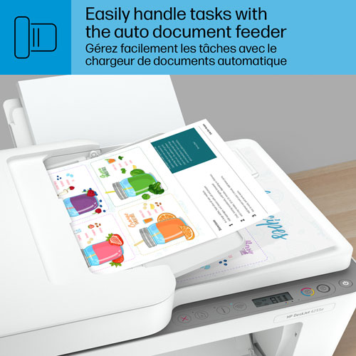 HP DeskJet 4255e Wireless All-In-One Inkjet Printer - HP Instant Ink 3-Month Free Trial Included*