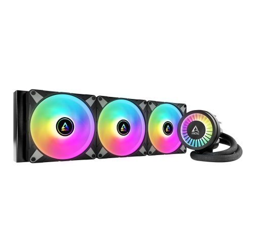 Arctic Liquid Freezer III 420&nbsp;A-RGB tout-en-un refroidisseur d'eau de processeur