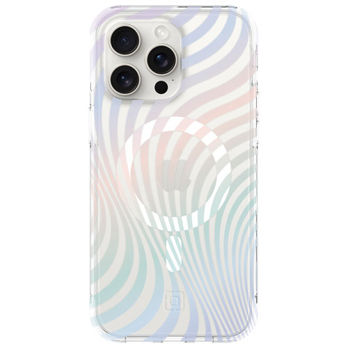 Incipio Forme Fitted Hard Shell Case for iPhone 15 Pro Max - Hypnowave Iridesccent