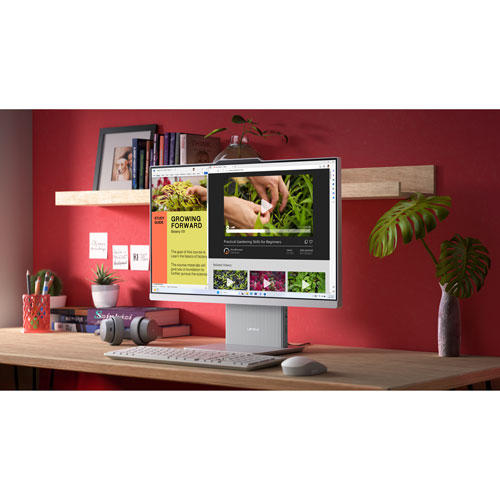 Image 16 of 19.. Lenovo IdeaCentre Desktop PC - Luna Grey