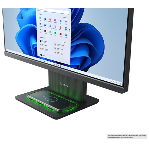 Ordinateur tout-en-un IdeaCentre de Lenovo - Gris luna