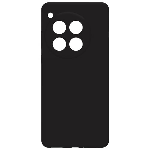 Just In Case Fitted Soft Shell Case for OnePlus 12 - Black