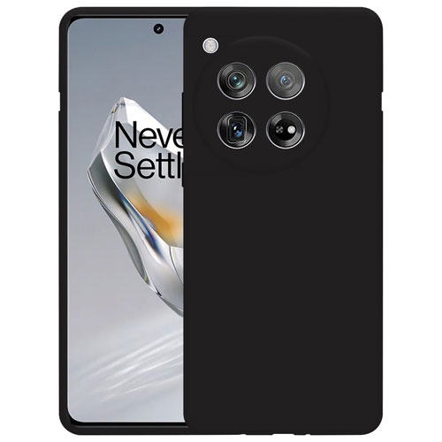Just In Case Fitted Soft Shell Case for OnePlus 12 - Black
