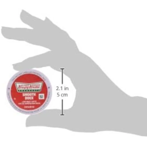 Dosettes K-Cup Krispy Kreme Smooth House - Paquet de 30 | certifiées Keurig pour cafetières Keurig