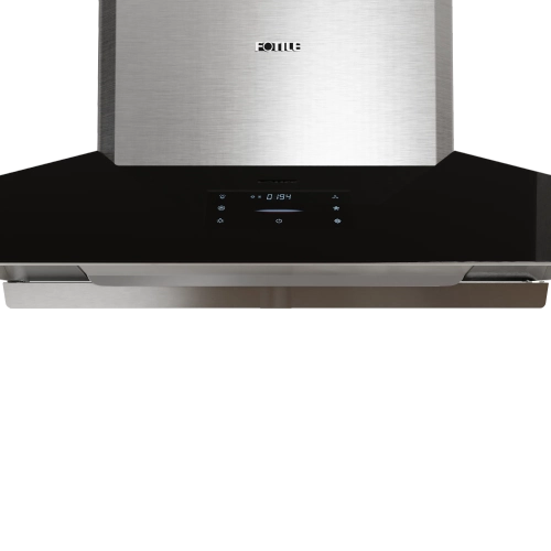 FOTILE EMG9050 36" Wall-Mount Range Hood 1300 CFMs with Touchscreen, 2 Speed-settings and Auto Turbo Mode, Adjustable Capture Shield, Delay Shutoff,