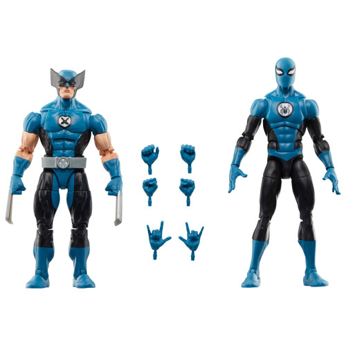 Hasbro Marvel Legends Series Fantastic Four Wolverine Spider