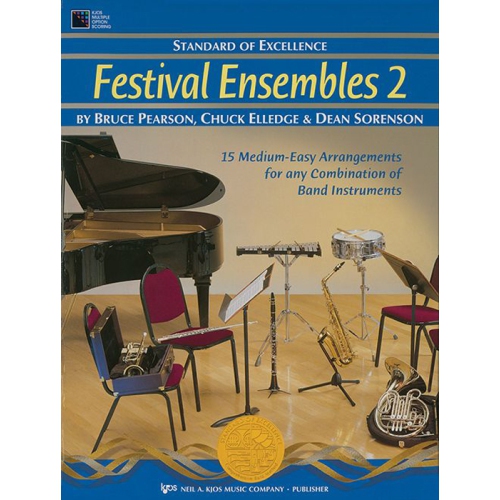 Ensembles Standard of Excellence Festival - Book 2 Mallet percussion