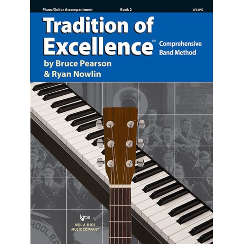 Livre 2 Tradition of Excellence - accompagnement piano/guitare