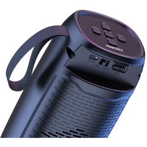 Portable Wireless Bluetooth Stereo Speaker with Colourful LED Light for Travel Indoor Outdoor Party