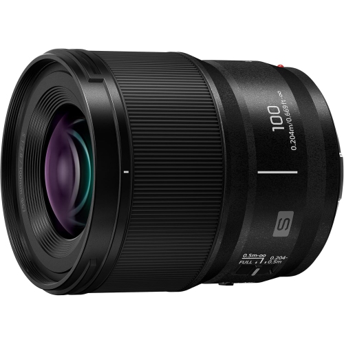 Panasonic LUMIX Full Frame Camera Lens, S 100mm F2.8 Macro - S-E100