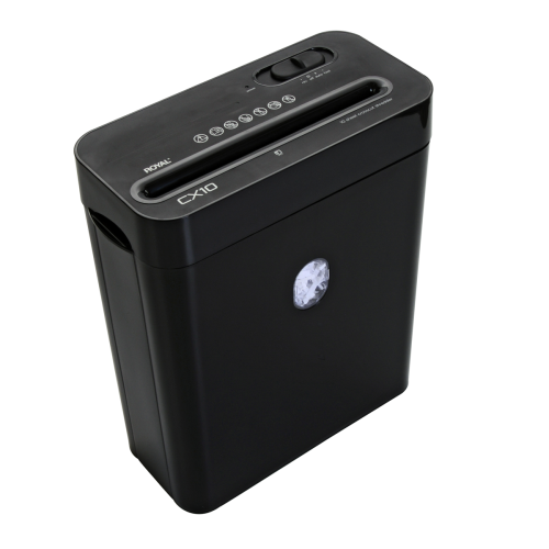 Déchiqueteuse à coupe croisée CX10 10 feuilles Royal