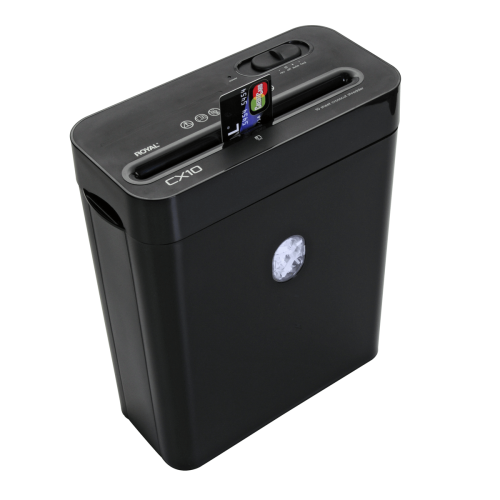 Déchiqueteuse à coupe croisée CX10 10 feuilles Royal