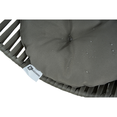 Kingman Handcrafted Pet Chair with Cushion - Grey