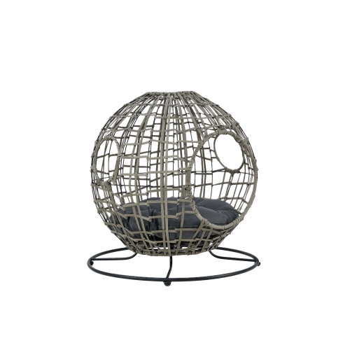 Fauteuil pour animal de compagnie fabriqué à la main Kingman avec coussin