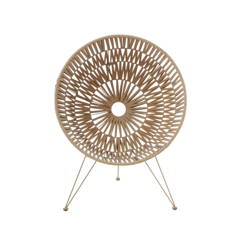 Fauteuil pour animal de compagnie fabriqué à la main avec coussin de Kingman - Jaune