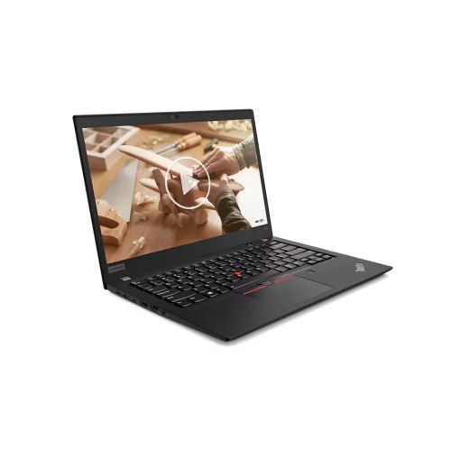 Refurbished - Lenovo ThinkPad T490S 14" Touch Screen Laptop (Intel Core i5-8365U/16GB RAM/256GB SSD/Windows 10) -Black