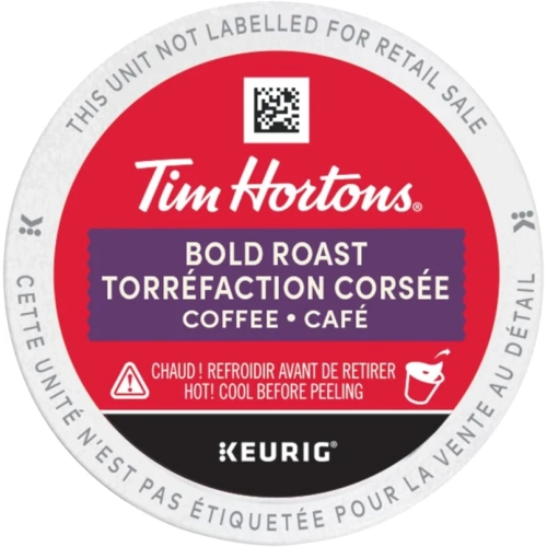 Tim Hortons Variety Pack K-Cup Pods - Original, Dark Roast, Colombian, Bold, French Vanilla - 30 Count