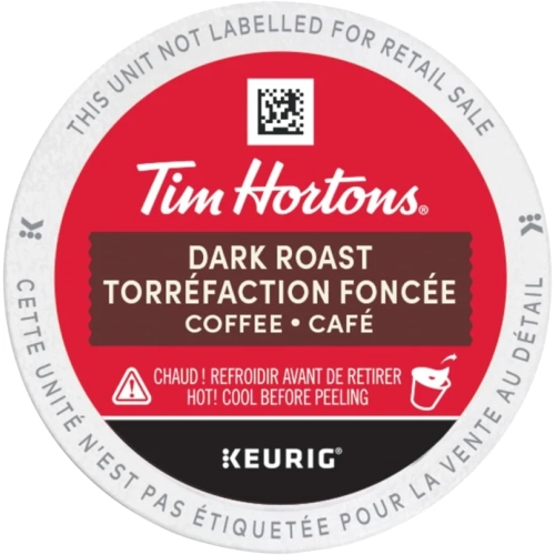 Tim Hortons Variety Pack K-Cup Pods - Original, Dark Roast, Colombian, Bold, French Vanilla - 30 Count