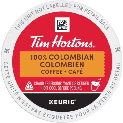 Tim Hortons Variety Pack K-Cup Pods - Original, Dark Roast, Colombian, Bold, French Vanilla - 30 Count