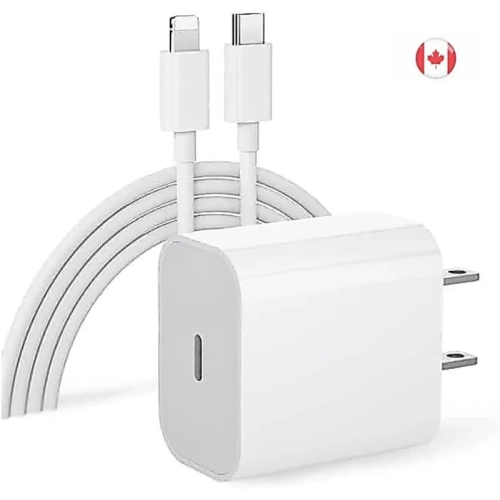 20W Fast Charging USB Type-C to Lightning Phone Charger for iPhone 11, 12, 13 - Quick, Efficient, Portable, High-Speed, Universal, Smart, Safe, Relia